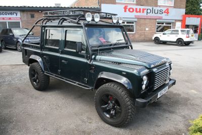 Land Rover Defender XS Double Cab PickUp TDCi [2.2] Four Wheel Drive Diesel GreenLand Rover Defender XS Double Cab PickUp TDCi [2.2] Four Wheel Drive Diesel Green at Four Plus 4 Leeds