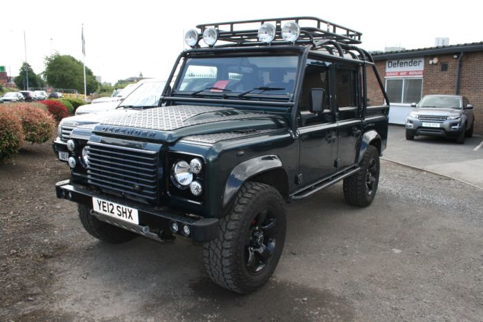 Land Rover Defender XS Double Cab PickUp TDCi [2.2] Four Wheel Drive Diesel Green